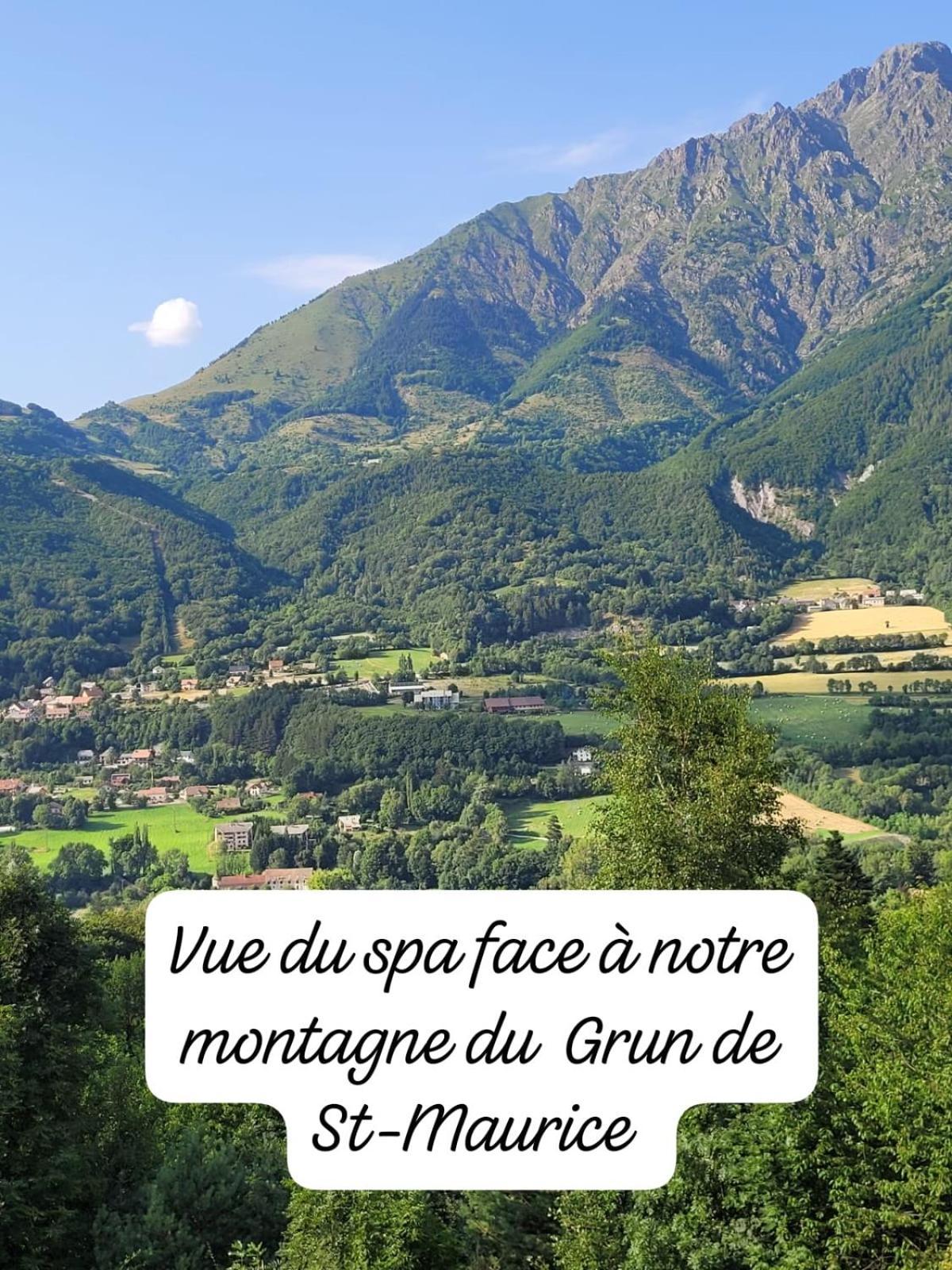 Les Clarines Perceneige - Chambre D'Hotes Vue Sur Montagne & Spa Saint-Jacques-en-Valgodemard Buitenkant foto